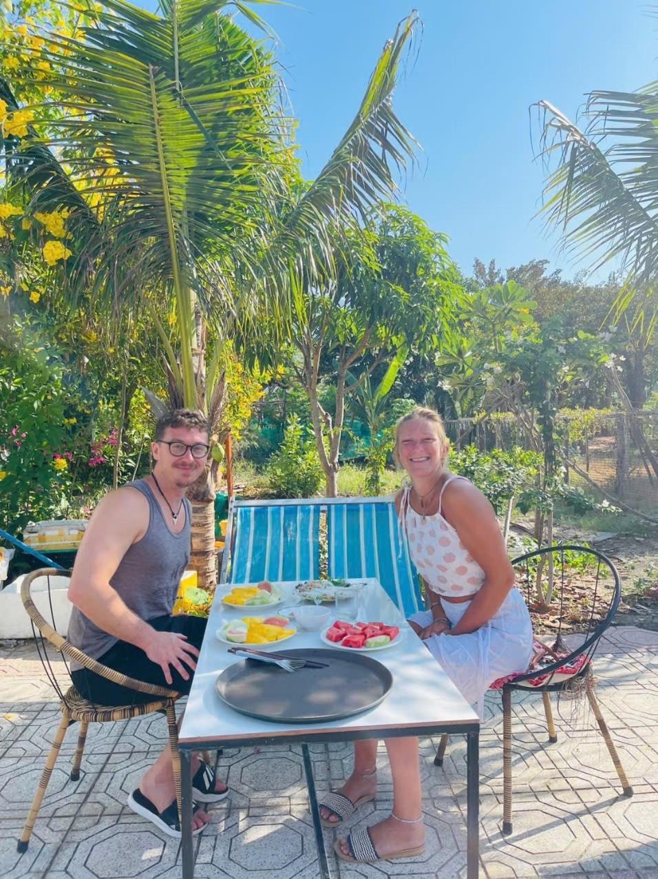Moc Homestay- Near Bai Dai Beach Cam Lam Екстер'єр фото